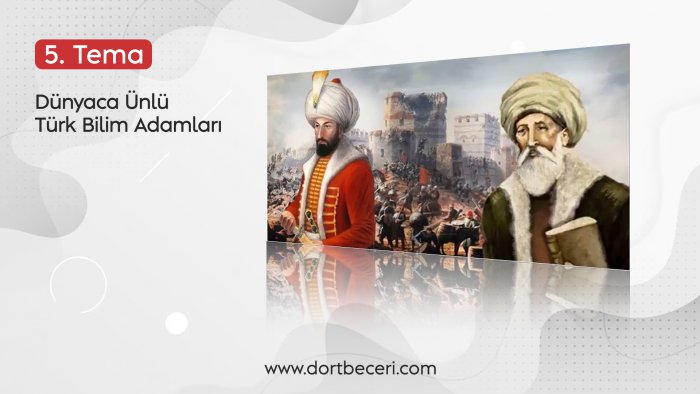 DÜNYACA ÜNLÜ TÜRK BİLİM ADAMLARI