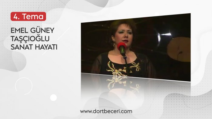 EMEL GÜNEY TAŞÇIOĞLU SANAT HAYATI